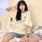 D.m-36 strawberry puppy double short / M