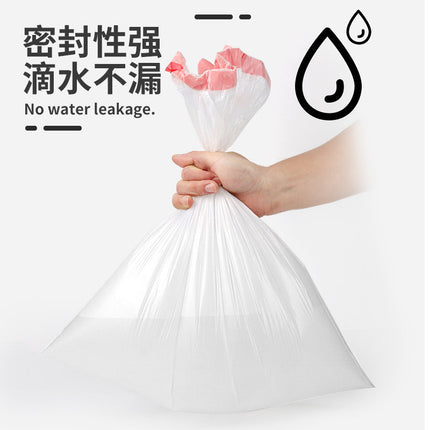 Drawstring Garbage Bags, Drawstring Classification Plastic Bags, Hand-Held Household Kitchen Daily Use Bags, Thickened for Delivery, Household Thickened