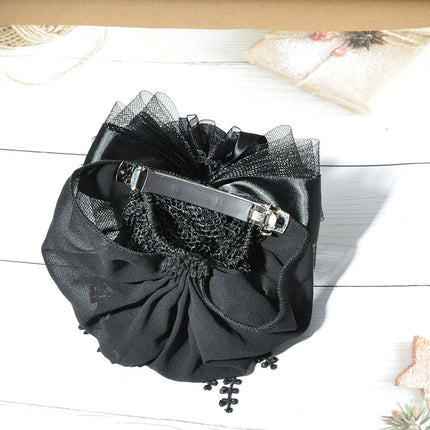 Cross-border Thailand Hot-selling Professional Head Flower Catering Nurse Cleaning Hair Net Bag Not Leaking Hair Net Bag Hair Net Lady