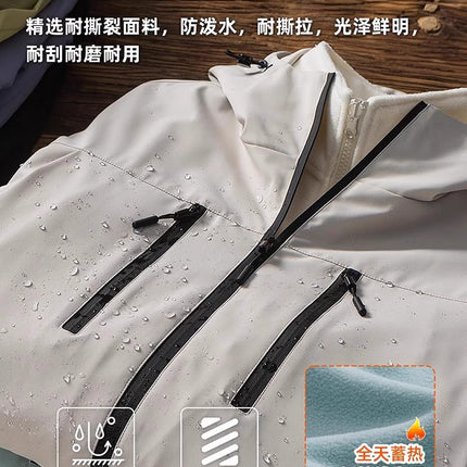 Wasuup Huang Yimei's Three-in-One Outdoor Charge Jacket Men's Spring, Autumn and Winter Work Jacket Women's Mountaineering Clothes