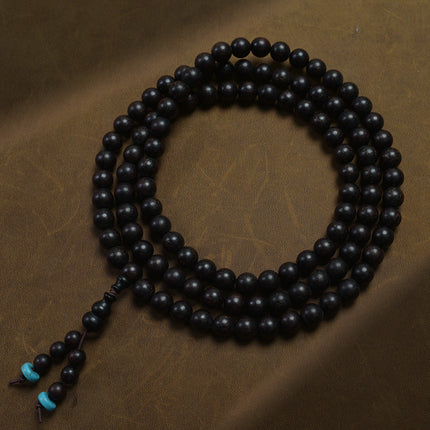Venus Old Material Zambia Lobular Red Sandalwood Handheld Chain High Oil Mimi Buddha Bead String New Chinese Style Ornament for Men and Women