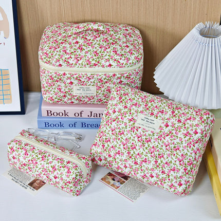 Large-Capacity Partitioned Makeup Bag, High-End Portable Storage Bag, Wholesale in Stock, Exclusively for Cross-Border Sales, Supports Labeling and Dropshipping