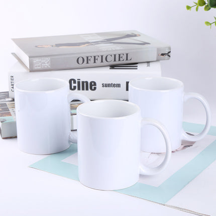 Heat Transfer Mug Holiday Commemorative Printing Photo White Cup logo Creative Ceramic Cup Making Advertising Printing Picture