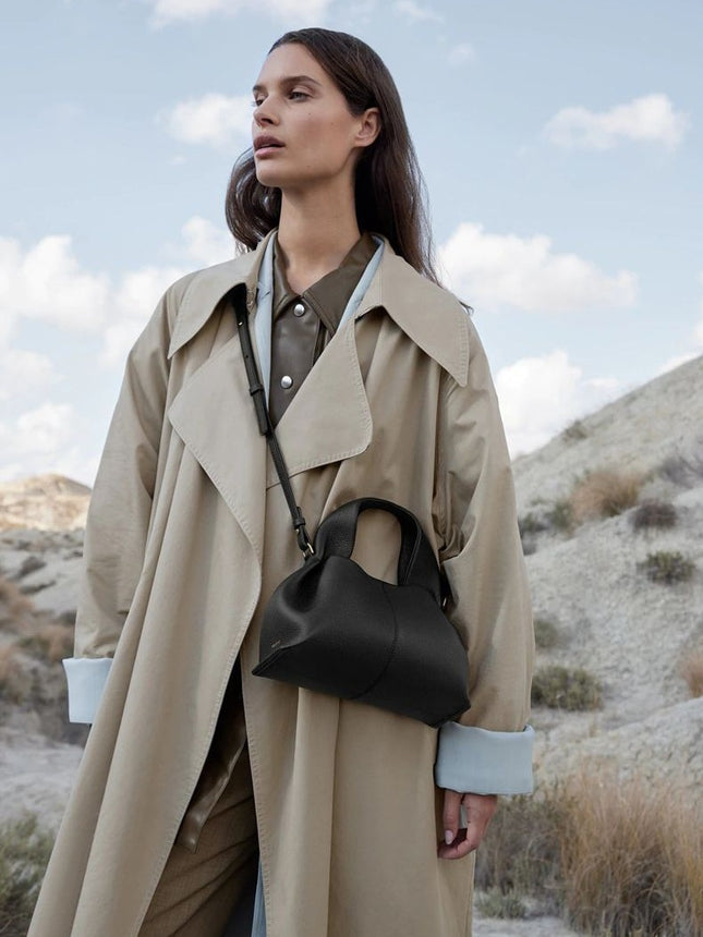 Cross-Border Popular European and American Niche Bag Polene Cloud Dumpling Bag Women's Shoulder Bag Crossbody Commuter Handbag