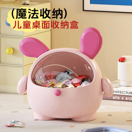 Creative Dundun Dog Hair Accessories Storage Box Desktop Storage Large Capacity Children's Girls Hair Band Headband Jewelry Storage Box