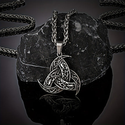 Cross-border Explosions Nordic Viking Celtic Rune Pendant Necklace Norwegian Style Jewelry Amulet Accessories for Hair