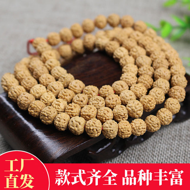 Factory wholesale dragon scale Bodhi beads bracelet original seed text play bracelet men and women lovers small King Kong Bodhi 108