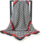 90 silk scarf-Figure 38# / 90*90cm