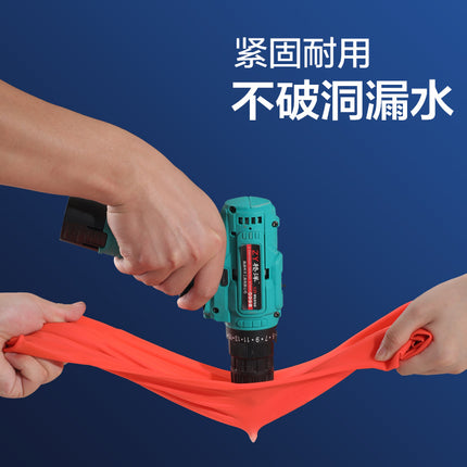 Extended 45cm warm thickened rubber gloves winter cleaning dishes washing clothes waterproof housework rubber gloves women
