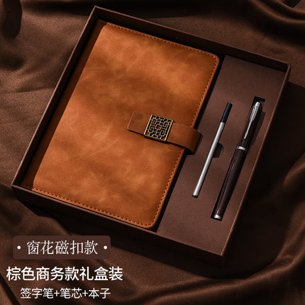 Gift Box with Notepad, High-Looking Set, Office Business A5 Notebook, Gift Wholesale Diary