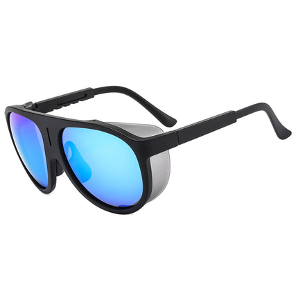 New European and American fashion goggles colorful men's and women's sunglasses UV-proof sandproof sunglasses wholesale