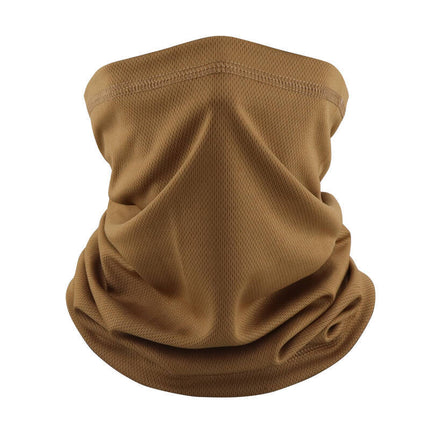 Thin Riding Mask Outdoor Camouflage Multifunctional Magic Headscarf Breathable Sweat Absorbing Neck Mesh Scarf Cross Border