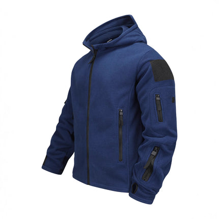 Cross-border New Hot in stock Men's Outdoor Warm Fleece Cold-proof Charge Clothes Style Hat Clothes Hooded Outer Jacket