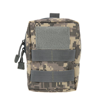 600D outdoor commuter bag molle accessory bag EDC tool coin purse camouflage sports mobile phone waist bag