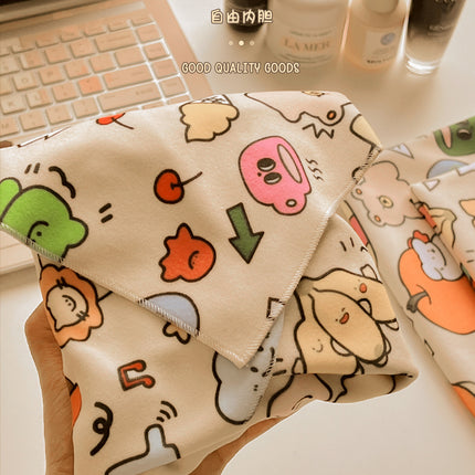 P person makeup bag hundred patch cloth camera liner wrapping machine magic cloth photography lens storage folding cloth self-adhesive cloth
