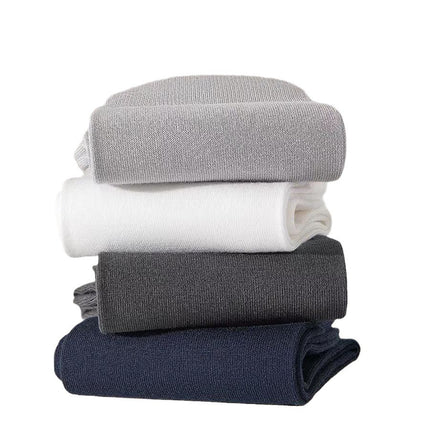 Socks Men's Mid-tube Solid Color Cotton Socks Business Casual Antibacterial Deodorant Boneless Pure Cotton Breathable Spring and Autumn Mid-tube Socks