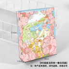 M5 Cardboard Binder-Spring Garden