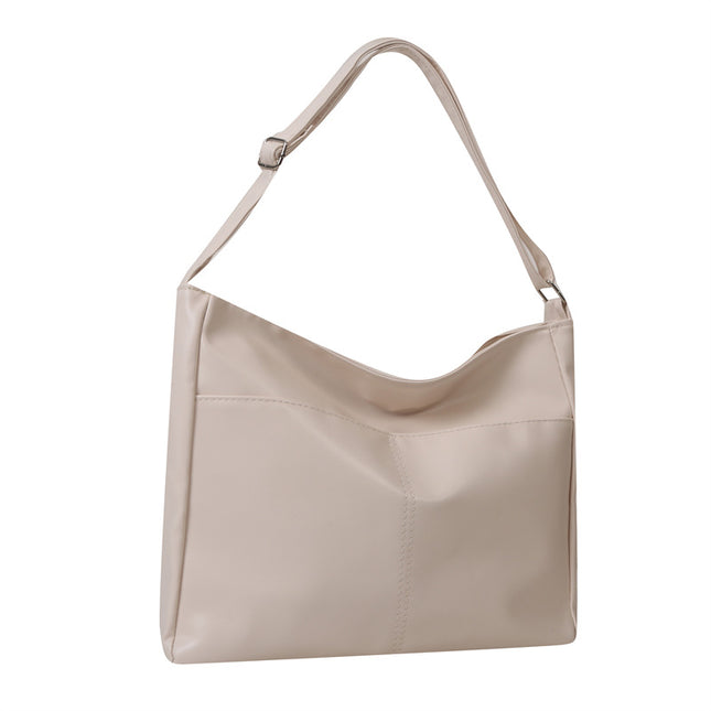 All-matching ins messenger bag female 2023 new tote bag student class large capacity shoulder commuter bag bags