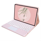 Oppo pad 11inch / Sakura powder + color bottom round hat touch keyboard
