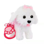Pure english battery model / Leash white princess dog