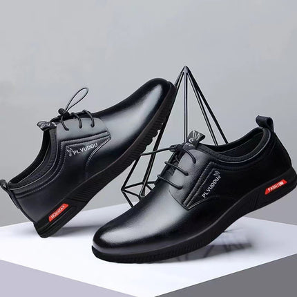 Summer genuine leather cowhide clearance men's shoes non-slip wear-resistant deodorant leisure leather shoes casual leather shoes