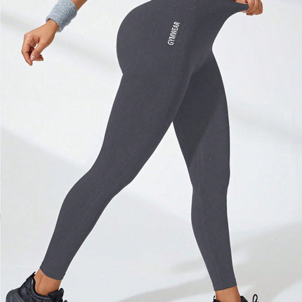 European-Style Cross-Border Yoga Pants for Women, High-Waisted, Butt-Lifting, Sexy Fitness, Pilates, Running Long Pants, Yoga Sports Leggings