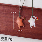 Small color-changing grilled chicken (with string + opp bag)