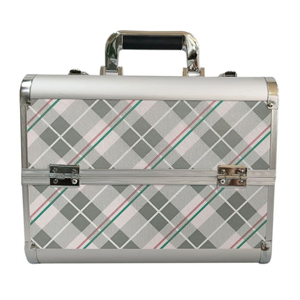 2023 new spot wholesale casual cosmetic case pvc manicure case two-layer large capacity portable cosmetic case