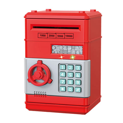 Cross-border atm smart password piggy bank large capacity children's creative piggy bank can only enter the piggy bank
