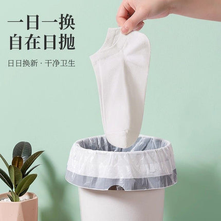 Disposable Socks for Men and Women, Short and Medium Tube Socks, Unisex, Portable Daily Disposable Socks, Deodorant Removable Travel Socks