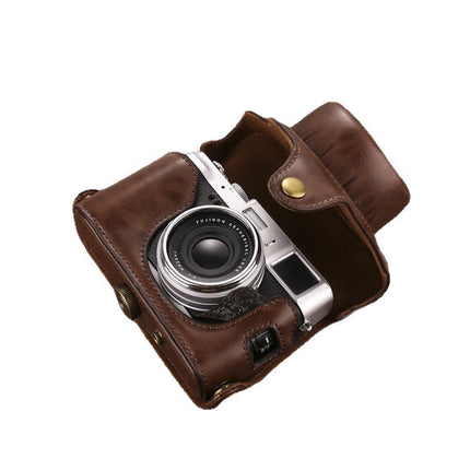 Supply cross-border suitable for Fuji X100V X100S X100F camera bag X100T protective leather case camera bag