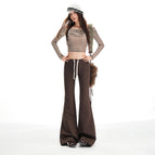 Brown, extended length / XS