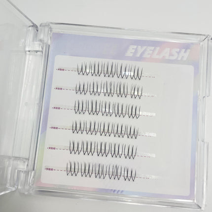So Natural! Large-Capacity Sweet Girl Camellia Glue-Free False Eyelashes, Natural and Sweet Butterfly Eyelashes