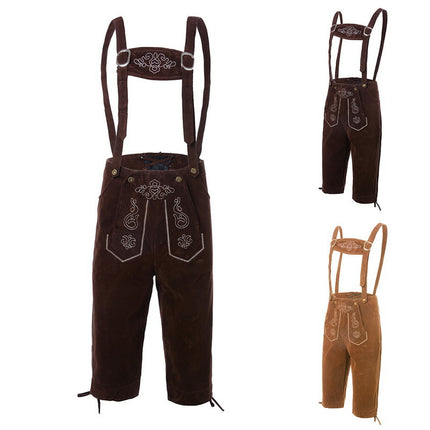 European and American Men's Casual Pants German Beer Festival Clothing Adult Men's Strappers Party Clothing Men's Clothing