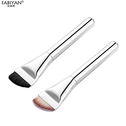 Cross-border oblique head foundation concealer makeup brush mask foundation liquid seamless application professional beauty tools manufacturers wholesale