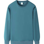 Round neck-haze blue / S