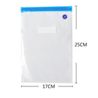 Blue zipper model 17*25cm