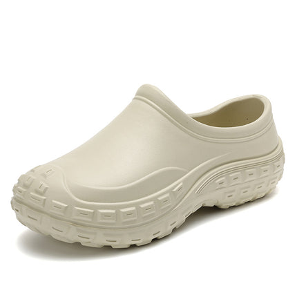 Cross-border 2025 new chef shoes non-slip shoes single size kitchen shoes garden labor protection waterproof work shoes for men and women wholesale