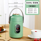 Crown lid 800ML green single pot / Portable handle