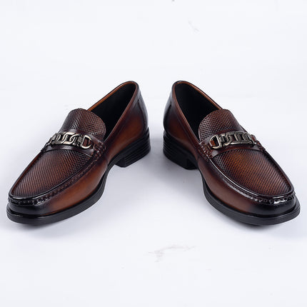 Men's Shoes, Men's Leather Shoes, Summer New Style, Genuine Leather, Breathable Slip-On Casual Leather Shoes, Loafers, Business Leather Shoes