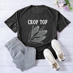 Black hemp gray (white font) / S