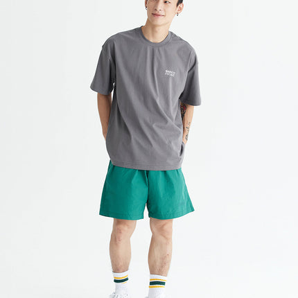 UNF Solona Ice Breathable Tee Mirror Letter Printing Basic Sunscreen Short-sleeved Outdoor T-shirt for Men and Women