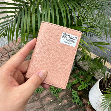in stock Japanese classic high-rise leather business card bag head layer cowhide business large capacity Japanese business card bag wholesale