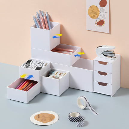 Mirror Cabinet Storage Box Bathroom Cosmetics Storage Rack Dressing Table Skin Care Product Mask Bathroom Desktop Organization Box