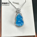 Naked pendant / Blue gourd