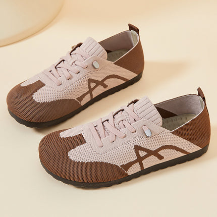 Shoes for Middle-Aged and Elderly Women, Summer Breathable and Comfortable Single Shoes, Factory Direct Sales, Soft-Soled Casual Slip-On Mesh Mom Shoes