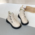 Beige boots a206 / 35