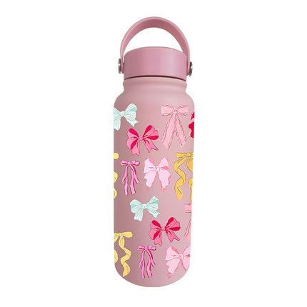 Space Kettle Thermos Cup with Large Capacity, Customizable Pattern and Logo, Stainless Steel Sports Portable Water Bottle Wholesale