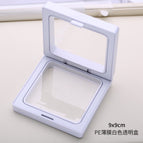 9x9 transparent white gift box