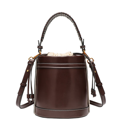 2025 Spring and Summer Cross-Border Niche Design Women's Bags Fashionable and Versatile Bucket Bags Shoulder Crossbody Handbags